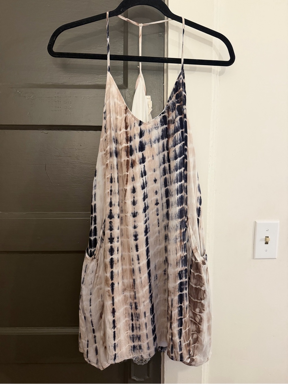 Boutique tie dye swing dress